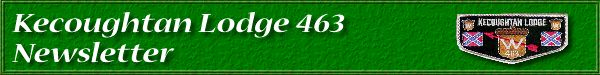 Kecoughtan Lodge 463 - Newsletter